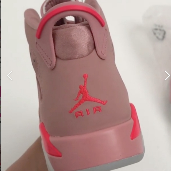 Aleali May x Wmns Jordan 6 Retro 'Millennial Pink' - Picture 5 of 6